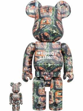 Bearbrick Benjamin Grant Overview Barcelona 100% and 400% Set